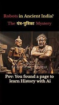 Ancient India ke Robots: Khilona nahi, Killer Machines! 🤖 #ancienttechnology #indianmythology
