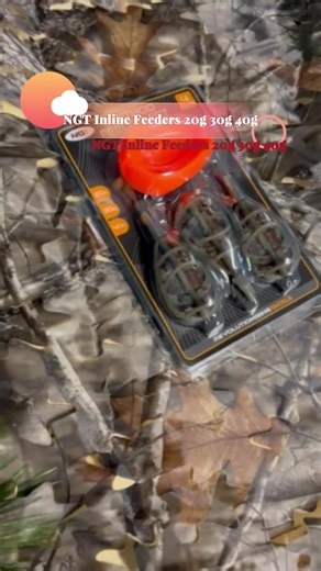 NGT Inline Method Feeders for Carp Coarse Fishing