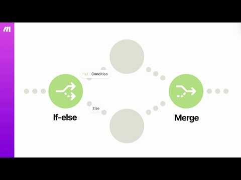 [Use Case] If-Else and Merge Modules