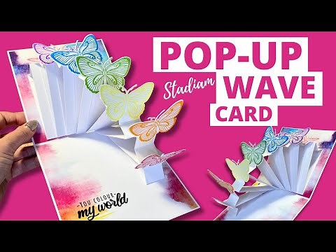 Have you seen this Pop-Up 'Stadium" Wave Card! | WOW!!! 🤩