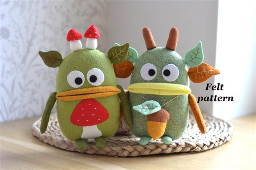 Monster Sewing Pattern : Weirdo Tutorial (digital Dowload) - Etsy