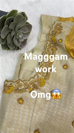 Maggam work omg😱#ytshorts #shortsviral #shorts #reelschallenge