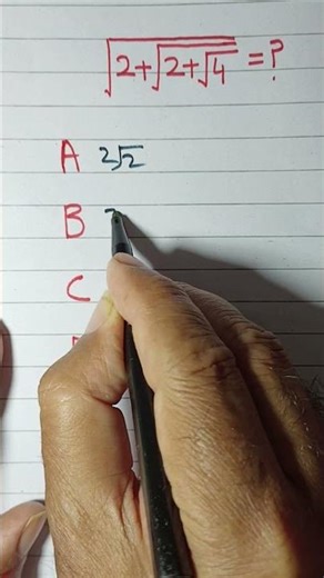 A very nice square root problem || #maths #algebra #mathshorts