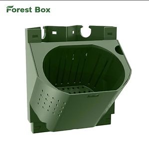 [Hot Item] Naturix Stackable Green Plastic Outdoor Garden Plants Vertical Wall Hanging Self-Watering Planters