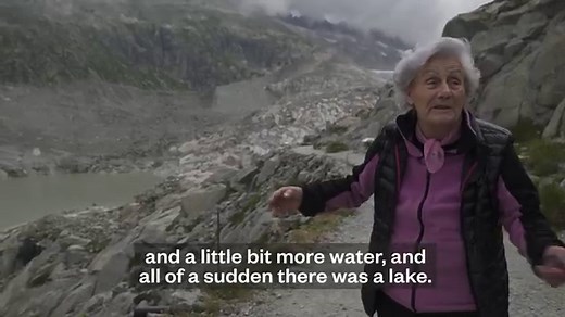 Dramatic Swiss glacier retreat captured in old photos