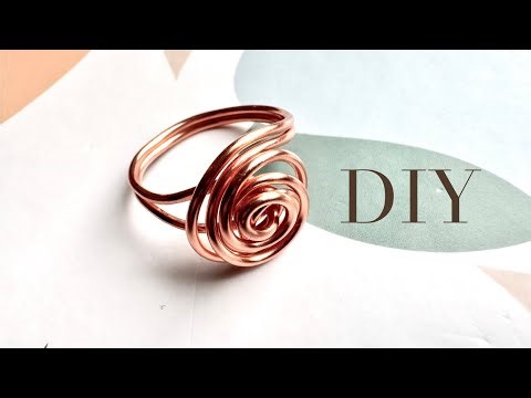 Handmade Wire Ring – Easy Step-by-Step Jewelry Tutorial