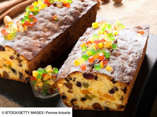 Cake aux fruits confits traditionnel facile : Découvrez toutes les recettes de Femme Actuelle