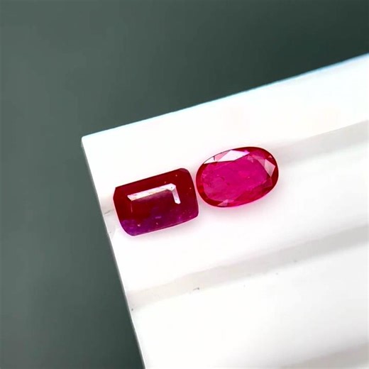 No Reserve 0.96 Cts Natural Pink Red Ruby Mix Shape Shape GR18297