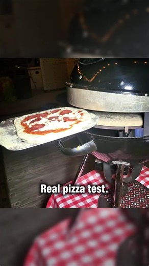 Wait… pizza cooks this fast? 🍕🔥 TinyBrickOven makes real brick-oven pizza in about 90 seconds. See the oven: get.tinybrickovens.com #veteranownedbusiness #pizzaoven #brickovenpizza #baltimore #pizza