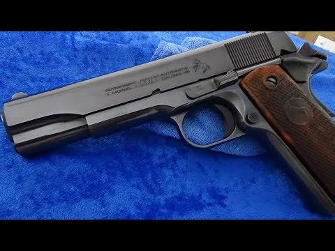 The Colt RB 1911 project (Hot Salt Bluing pt 2)