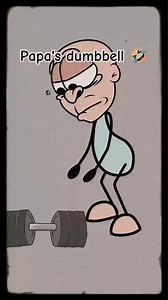 9.6K views · 160 reactions | Pop's dumbbell  || #animatedgym #gymrat #gym #dumbbell #dumbbellsworkout #poop #poo #workout #framebyframe #frameorder #toilette #mum #capybara #gokuart | Ulti Mtrix | Facebook