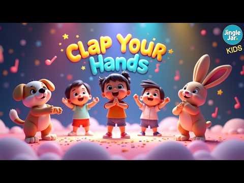 Clap Your Hands | Rhymes For Babies | Sing Along Songs | Family Friendly | Clapping | Toddler Songs