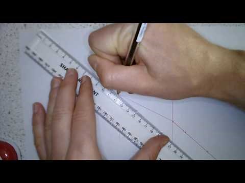 GCSE Physics: Refraction through a rectangular block practical.
