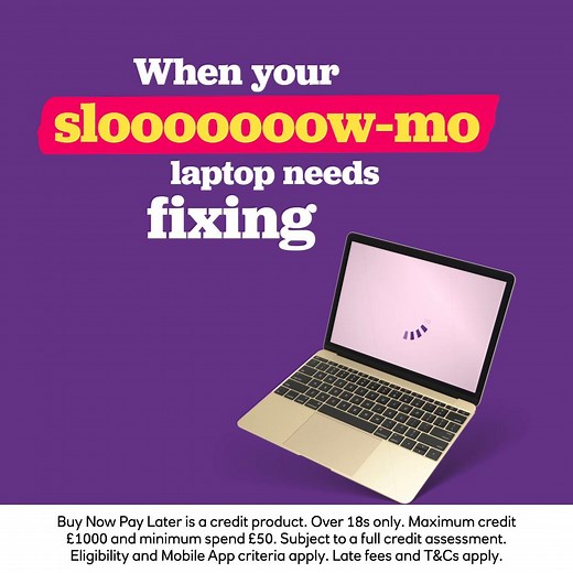 1.5K views · 12 reactions | You could split the cost of fixing a laptop over four months, interest-free. Get back online in no time – apply in our app. Find out more: https://www.natwest.com/buy-now-pay-later.html?extcam=SCM_FB_ORG | NatWest | Facebook