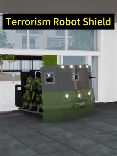 Terrorism Robot Shield（反恐機器人盾牌）#robot #tech