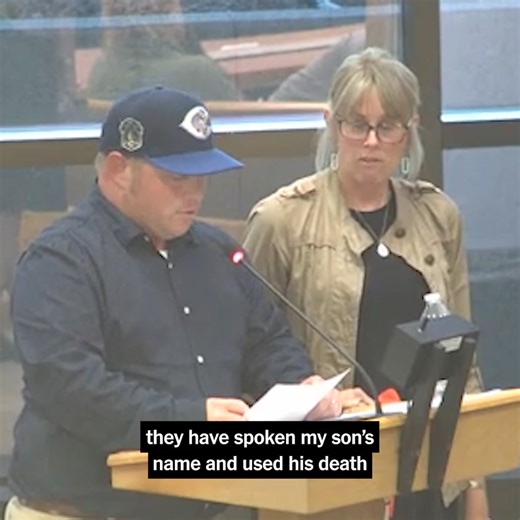 Nathan Clark, the father of an 11-year-old killed when an immigrant’s van crashed into a school bus in Springfield, Ohio, lashed out at Donald Trump and JD Vance, calling them “morally bankrupt” politicians spreading hate at the expense of his son, Aiden. https://nyti.ms/3MHNRO4 | The New York Times