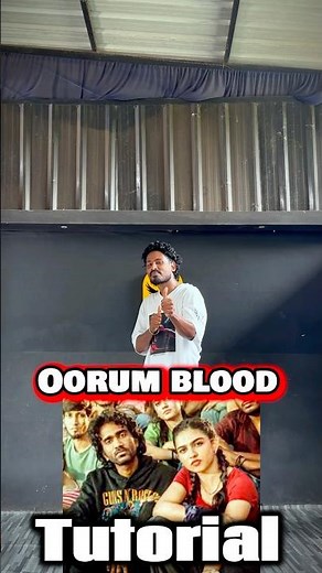Oorum blood 🫴🏻Tutorial part-1 #trending #dance #danceturorial