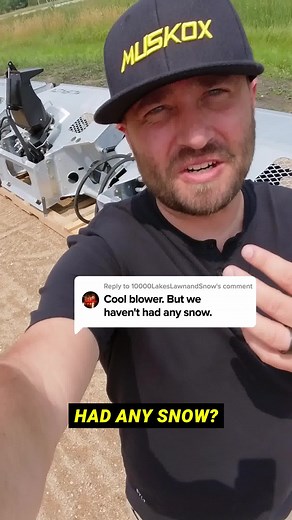 ❄️ No snow? Don’t get too comfortable… We’ve had low snow in the Midwest for two years—but Mother Nature always makes up for it. The MUSKOX is built so you’re ready when the big storms hit: ↦ Protect your ROI ↦ Lower labor costs (no shoveling in front of garage doors) ↦ Reduce maintenance with our galvanized build—same price, built to last Let’s talk about your operation before winter’s next surprise. Bring it. Do it. Own it. | MUSKOX Snowblowers