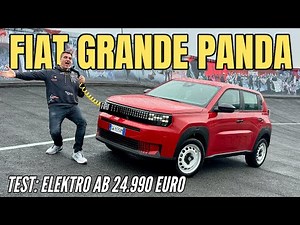 FIAT GRANDE PANDA 2025: First test | Electric small car for 24,990 euros | RED