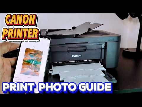 How to Load 4x6 Photo Paper & Print from Android on Canon Printer