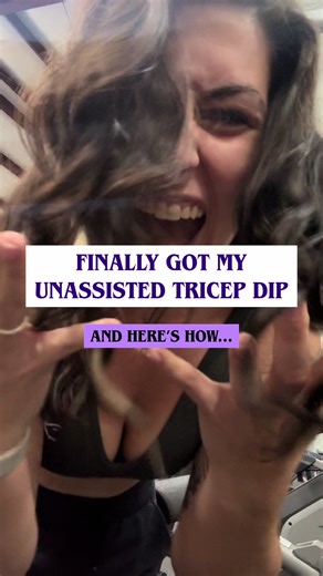 I didn’t get my first unassisted tricep dip by “trying it once” and hoping for the best. I got it by doing it again… and again… and again. Week after week, I slowly decreased the weight on the assisted dip machine. A little less support each session. A little more of my strength doing the work. Tiny progressions that didn’t feel like much in the moment — but added up in a big way. That’s how real strength is built. Not overnight. Not in a highlight reel. But through consistent reps, boring reps,