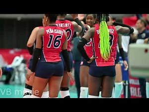 【4K Volley】Women's Volleyball Argentine&Netherlands, Voleibol Argentina 女子バレー アルゼンチン、ドミニカ、オランダ