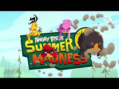 Angry Birds: Loucuras de Verão Abertura - Créditos SBT Sábado Animados