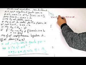 exercice 11 : structures algébrigues