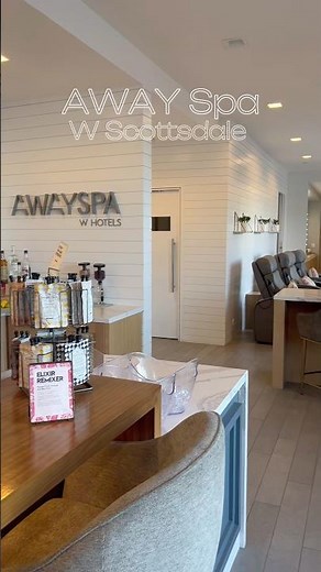 Treat yourself at AWAY Spa then drinks at Cottontail Lounge by the pool | W Scottsdale | Ruby Red