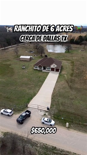Con $19,000 de enganche compras este Rancho de 6 Acres! Dallas Texas 🐎📍🔑 #fyp #parati #explore