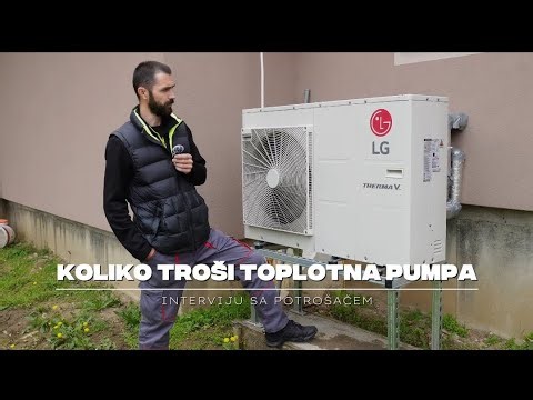 Koliko troši toplotna pumpa - intervju sa potrošačem - ugradnja toplotne pumpe u Obrenovcu.