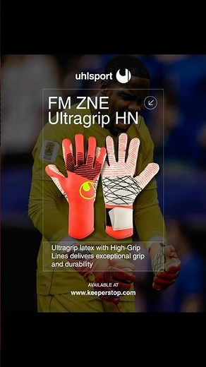 Which NEW Uhlsport FM ZNE Glove Is BEST? 🧤🔥 #shorts #gloves #goalkeeper #gkgloves #bestgloves