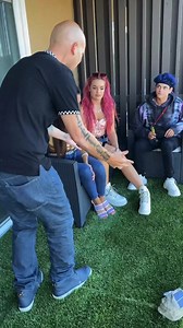 INVISIBLE CHAIR PRANK ON TIKTOKERS #tricked #invisible | David Bonfadini