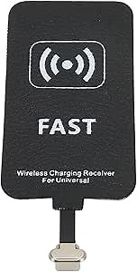 Heayzoki Qi C 10W Quick Charging Receiver, Type C Receiver for Type C Android Mobile Phones