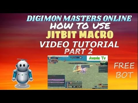 DIGIMON MASTERS ONLINE HOW TO USE JITBIT MACRO VIDEO TUTORIAL PART 2