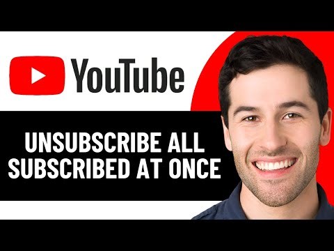 HOW TO UNSUBSCRIBE ALL SUBSCRIBED CHANNELS ON YOUTUBE AT ONCE 2026! (BEST METHOD)