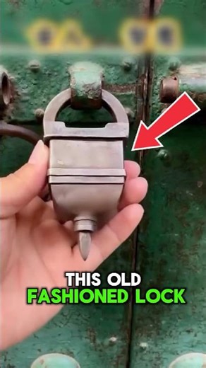 This Ancient Lock Has 3 Secrets Before It Opens‼️