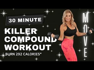 30 Minute KILLER COMPOUND Workout | No Repeats | One Minute Each Exercise