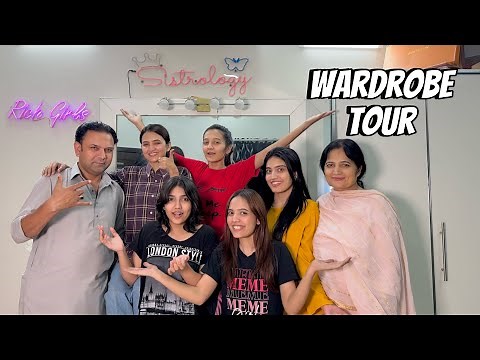 Sistrology Wardrobe Room Tour |Fatima Faisal