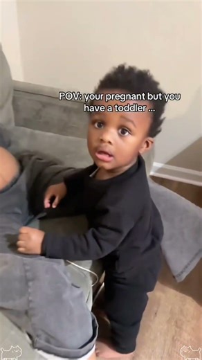 POV：your pregnant but youhave a toddler#fouryou #fyp #baby #funny #pregnant