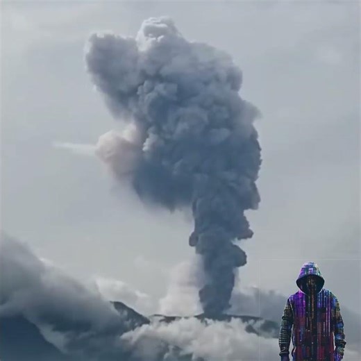 Marapi Erupts: 1,600m Ash Column Towers Over Sumatra