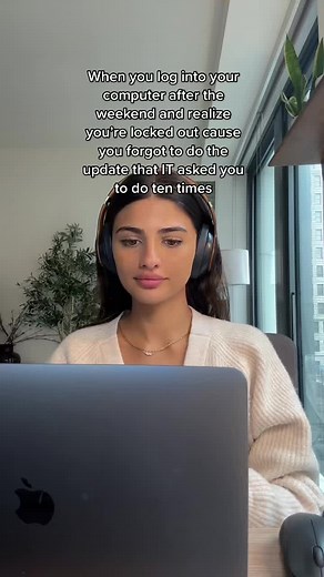 Locked Out of PC - Corporate Work Humor