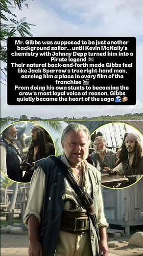 “The Pirate Who Wasn’t Meant to Be Legendary… Mr. Gibbs Story!”