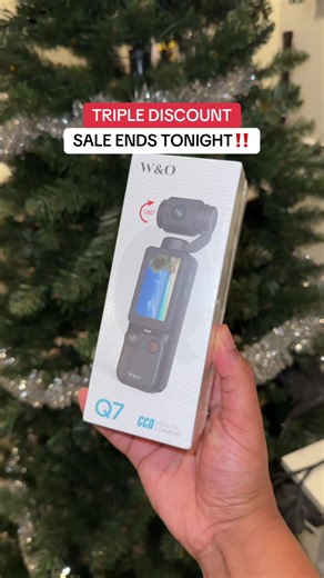 Unmissable Sale on W&O Portable Ultra HD Video Recorder!