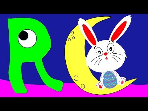 Learn the Alphabet Animals - Letter R - RABBIT