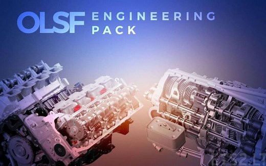 欧卡2Mod：OLSF引擎/变速箱套装 OLSF Engineering Pack 5.1 ETS2 MOD 1.42