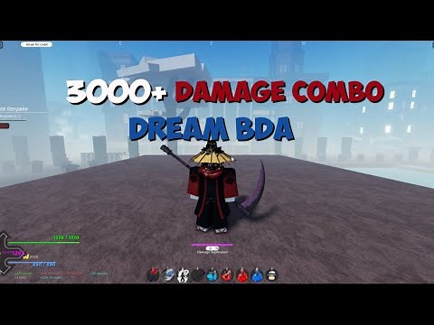 HOW TO ONE SHOT COMBO ANY TIER 3 BOSS WITH DREAM BDA [Project Slayers] UPDATE 1