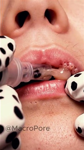 ONE PASS — SO MANY COMEDONES. #animation #funny