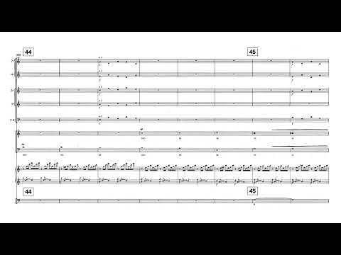 [Arvo Pärt] Credo for Mixed Choir, Piano and Orchestra (Score-Video)