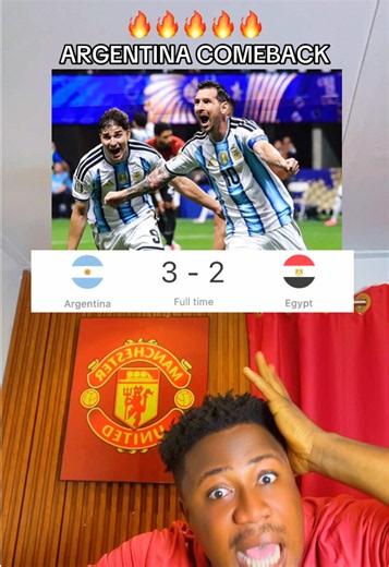 Argentina Comeback 🔥 Messi scores and assist #messi #argentina #egypt #fifaworldcup #fyp